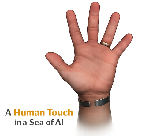 A Human Touch in a Sea of AI