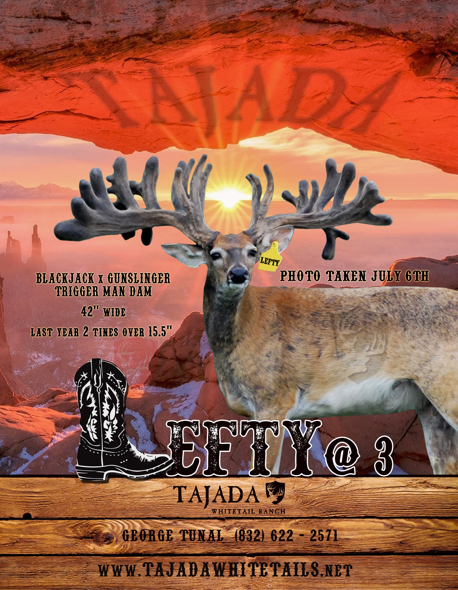 Lefty Tajada advertising design